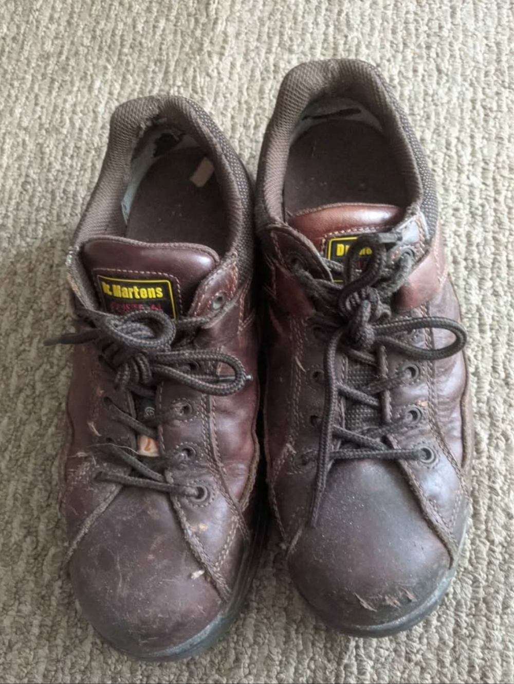 Dr. Martens Men’s Brown Industrial Boots